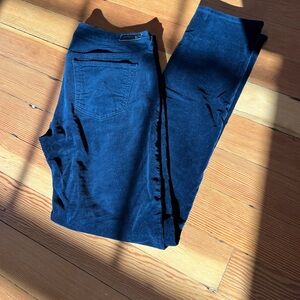 AG Adriano Goldschmied Women's Straight Leg Pants - Dark Blue